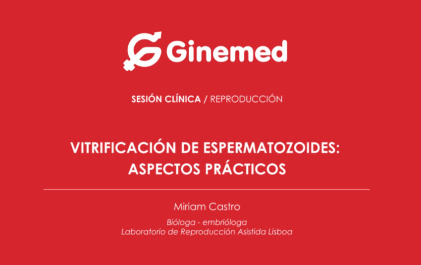 Sesión 31/01/2019 - Vitrificación de espermatozoides. Aspectos prácticos